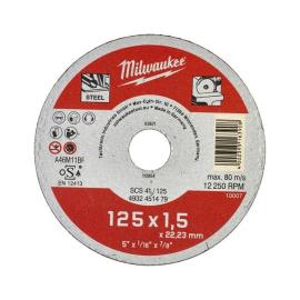 Milwaukee SCS41 1,5 mm Contractor Metalltrennscheibe Contractor 125 mm Produktbild