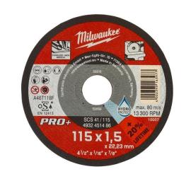 Milwaukee SCS41 1,5 mm Metalltrennscheibe PRO+ INOX 125 mm Produktbild