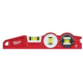 Milwaukee 25 cm lang magnetisch Wasserwaage Torpedo 360° Produktbild