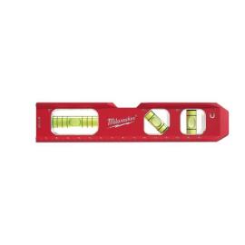 Milwaukee 17 cm lang magnetisch Wasserwaage Torpedo kompakt 45° Produktbild