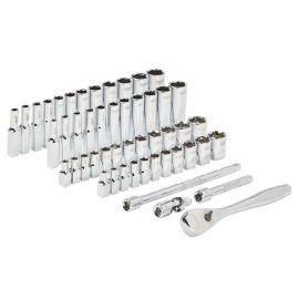 Milwaukee 50-teilig Ratschen- und Steckschlüsseleinsatz Set 1/4" imperial & metrisch Produktbild