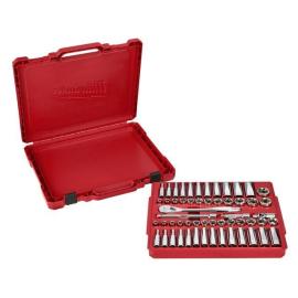 Milwaukee 56-teilig Ratschen- und Steckschlüsseleinsatz Set 3/8" imperial & metrisch Produktbild