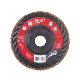 Milwaukee SLC50 Keramik K60 Fächerschleifscheibe 125 mm CERA TURBO Produktbild