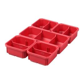 Milwaukee für PACKOUT Organiser Slim und Organiser Slim Compact PACKOUT Ersatzboxen 5 Stück Produktbild