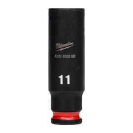 Milwaukee 11 x 50 mm SHOCKWAVE Schlagnuss 1/4" lang Produktbild