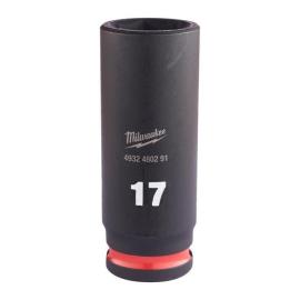 Milwaukee 17 x 65 mm SHOCKWAVE Schlagnuss 3/8" lang Produktbild