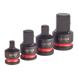 Milwaukee 3/8" und 1/2" SHOCKWAVE Adapter Set 4-tlg. Produktbild