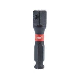 Milwaukee 7/16" Hex auf 1/2" Vierkant SHOCKWAVE Adapter Produktbild