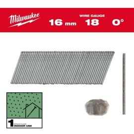 Milwaukee 1,05 x 1,25 x 16 mm verzinkt, 0° Stauchkopf-Nägel 18 Gauge für M18FN18GS & M18CN18GS Produktbild