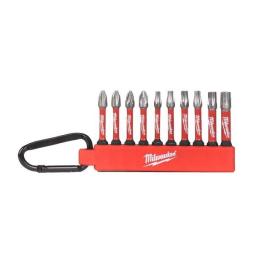 Milwaukee 10-teilig PH/PZ/TX SHOCKWAVE Carabiner-Set 2 Produktbild