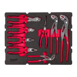 Milwaukee 8-teilige Einlage für PACKOUT Koffer mit Schubladen Zangen Einlage Produktbild