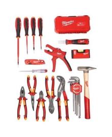Milwaukee im PACKOUT Koffer Elektriker-Handwerkzeuge Set 62-teilig Produktbild