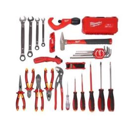 Milwaukee im PACKOUT Koffer Installateur-Handwerkzeuge Set 73-teilig Produktbild