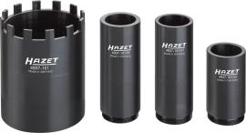 HAZET Nkw Zapfenschlüssel Satz 4937-101/4 ∙ 3/4 Zoll (20 mm) Vierkant hohl ∙ 4-teilig Produktbild