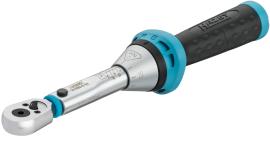 HAZET Drehmomentschlüssel mit Bit-Umschaltknarre 5108B-3CT ∙ Drehmomentbereich min-max: 2.5 – 25 Nm ∙ Genauigkeit: 3% ∙ 1/4 Zoll (6,3 mm) Sechskant hohl ∙ Länge: 234 mm Produktbild