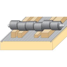 Holzkraft Stahl-Gliedereinzugswalze an 1. Position Produktbild