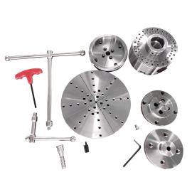 Optimum Vier-Backenfutter Holzstar Ø 115 mm Premium-Set Produktbild
