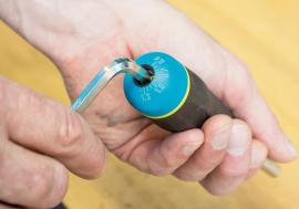 Drehmomentschraubendreher 6001-5.4/3 ∙ Drehmomentbereich min-max: 3 – 5.4 Nm ∙ Genauigkeit: 6% ∙ 1/4 Zoll (6,3 mm) Sechskant hohl ∙ 3-teilig Produktbild