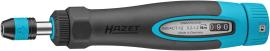 HAZET Drehmomentschraubendreher mit Standardgriff 6004CT-12 ∙ Drehmomentbereich min-max: 0.1 – 1.2 Nm ∙ Genauigkeit: 6% ∙ 1/4 Zoll (6,3 mm) Sechskant hohl ∙ Länge: 196 mm Produktbild
