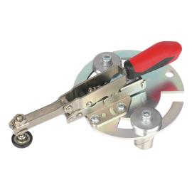Unicraft Senkrechtspanner auf Adapterplatte für Lochrasterplatte Ø 20 mm Produktbild