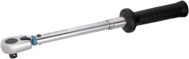 HAZET Drehmomentschlüssel mit DAkkS-Kalibrierschein 6121-1CTCAL ∙ Drehmomentbereich min-max: 20 – 120 Nm ∙ Genauigkeit: 2% ∙ 1/2 Zoll (12,5 mm) Vierkant massiv ∙ Länge: 435 mm Produktbild