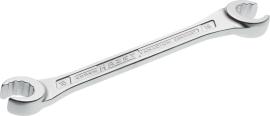 HAZET Doppel-Ringschlüssel ∙ offen 612-16X18 ∙ Außen Doppelsechskant Profil ∙ SW 16 x 18 mm Produktbild