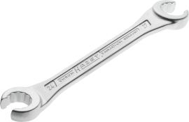 HAZET Doppel-Ringschlüssel ∙ offen 612-24X27 ∙ Außen Doppelsechskant Profil ∙ SW 24 x 27 mm Produktbild