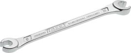 HAZET Doppel-Ringschlüssel ∙ offen 612-8X10 ∙ Außen Sechskant Profil ∙ SW 8 x 10 mm Produktbild