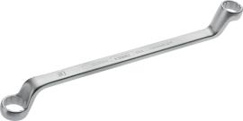 Doppel-Ringschlüssel 630-17X19 ∙ Außen Doppelsechskant-Tractionsprofil ∙ SW 17 x 19 mm Produktbild