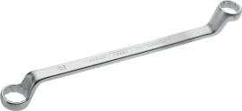HAZET Doppel-Ringschlüssel 630-24X27 ∙ Außen Doppelsechskant-Tractionsprofil ∙ SW 24 x 27 mm Produktbild