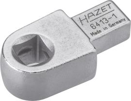 HAZET Einsteck-Vierkant Halter 6413-1 ∙ 9 x 12 mm Einsteck-Vierkant massiv ∙ 3/8 Zoll (10 mm) Vierkant hohl ∙ Länge: 43,5 mm Produktbild