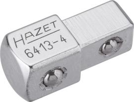 HAZET Durchsteckvierkant 6413-4 ∙ 3/8 Zoll (10 mm) Vierkant massiv ∙ 1/2 Zoll (12,5 mm) Vierkant massiv ∙ Länge: 30,2 mm Produktbild