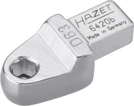 HAZET Einsteck-Halter für Bits 6420B ∙ 9 x 12 mm Einsteck-Vierkant massiv ∙ 1/4 Zoll (6,3 mm) Sechskant hohl ∙ Länge: 40,5 mm Produktbild