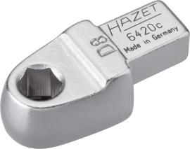 HAZET Einsteck-Halter für Bits 6420C ∙ 9 x 12 mm Einsteck-Vierkant massiv ∙ 5/16 Zoll (8 mm) Sechskant hohl ∙ Länge: 41,5 mm Produktbild