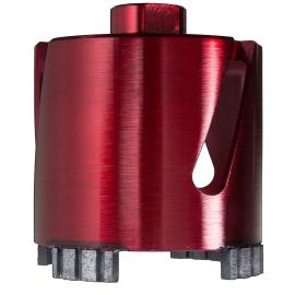 Diamant Dosenbohrer / 82 mm / M16 / Premium 24 x 3,5 x 8,0mm / 4 Seg. / BT 70 mm / seitl. Schlitze Produktbild