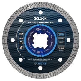 Nozar Diamant Trennscheibe / 125 mm x X-Lock / Fliese Premium Produktbild