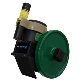 Universal Absaughaube + Stützrad und Laser Produktbild