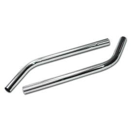 Saugrohr, antistatisch Cleancraft Ø 34 mm / 2 x 0,58 m, verchromt Produktbild