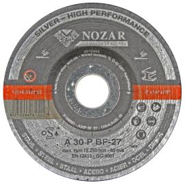 Nozar Schruppscheibe Stahl / Profi Line A30P-BF27 / 125 x 6,0 x 22,23 mm / VE = 10 Stück Produktbild