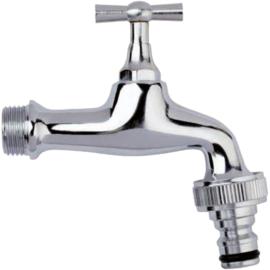 Wasserhahn 1/2" verchromt Produktbild
