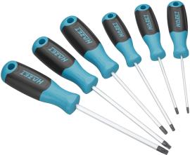 HAZET Schraubendreher 811T/6 ∙ Innen TORX® Profil ∙ 6-teilig ∙ T10 ∙ T15 ∙ T20 ∙ T25 ∙ T27 ∙ T30 Produktbild