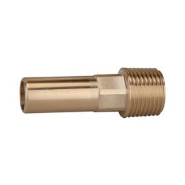 RIEGLER Einschraubstutzen, MS, G 1, für Rohr Außen-ø 28 mm Produktbild