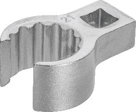 HAZET Ringschlüssel ∙ offen 848Z ∙ 3/8 Zoll (10 mm) Vierkant hohl ∙ Außen Doppelsechskant Profil Produktbild