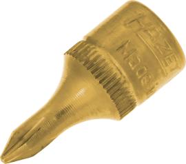 HAZET Schraubendreher-Steckschlüsseleinsatz 8506-PH1 ∙ 1/4 Zoll (6,3 mm) Vierkant hohl ∙ Kreuzschlitz Profil PH ∙ SW PH1 Produktbild