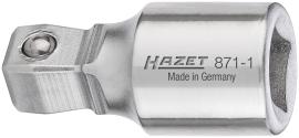 HAZET Verlängerung ∙ schwenkbar 871-1 ∙ 1/4 Zoll (6,3 mm) Vierkant hohl ∙ 1/4 Zoll (6,3 mm) Vierkant massiv ∙ Länge: 25 mm Produktbild