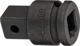HAZET Vergrößerungsstück 8807S-1 ∙ 3/8 Zoll (10 mm) Vierkant hohl ∙ 1/2 Zoll (12,5 mm) Vierkant massiv ∙ 22 mm Produktbild