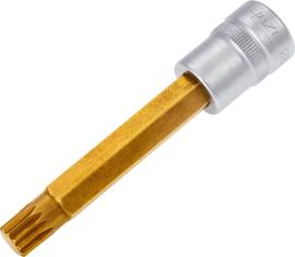 HAZET Schraubendreher-Steckschlüsseleinsatz 8808LG-10 ∙ 3/8 Zoll (10 mm) Vierkant hohl ∙ Innen Vielzahn Profil XZN ∙ SW M10 Produktbild