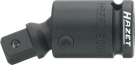 HAZET Schlag-, Maschinenschrauber Gelenkstück 9006S ∙ 1/2 Zoll (12,5 mm) Vierkant hohl ∙ 1/2 Zoll (12,5 mm) Vierkant massiv ∙ Länge: 69 mm Produktbild