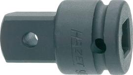 HAZET Vergrößerungsstück 9007S-1 ∙ 1/2 Zoll (12,5 mm) Vierkant hohl ∙ 3/4 Zoll (20 mm) Vierkant massiv ∙ Länge: 49 mm Produktbild