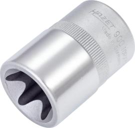 HAZET Steckschlüsseleinsatz 900-E24 ∙ 1/2 Zoll (12,5 mm) Vierkant hohl ∙ Außen TORX® Profil ∙ SW E24 Produktbild